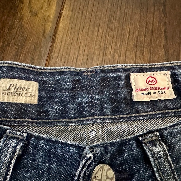AG Adriano Goldschmied Piper Slouchy Slim Jeans - Sizes 27 - Picture 6 of 7